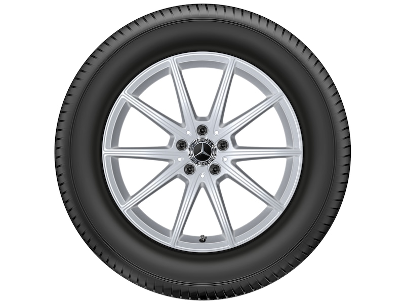 Mercedes-Benz Original Winter-Komplettrad 10-Speichen vanadiumsilber , Pirelli, Scorpion Winter MO, 275/55 R19 111 H None, Winter, Q440141717170