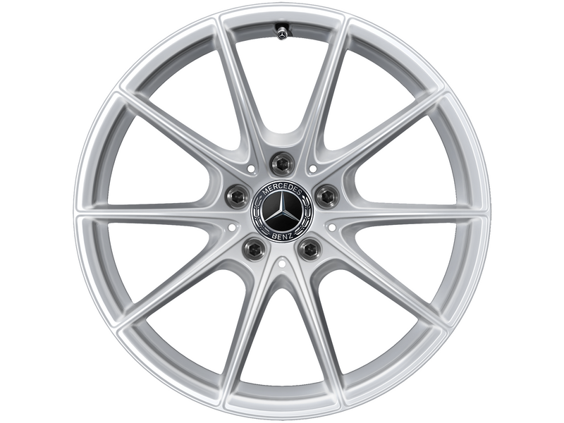 10-Speichen-Rad Vanadiumsilber, Bridgestone, Blizzak LM001 MO, 255/50 R18 106V XL, Winter, Q440141911430G22020