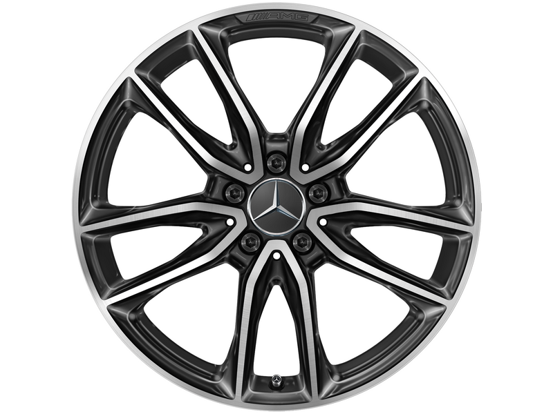AMG 5-twin-spoke wheel, gloss black, Pirelli, W SottoZero 3 MO, 225/40 R19 93H XL, winter, Q440141713950