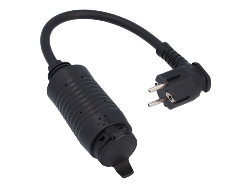 Flexible charging system Pro, adapter, type E/F (EU), (e.g. S-Class/ smart/ GLC), black, A0008211902