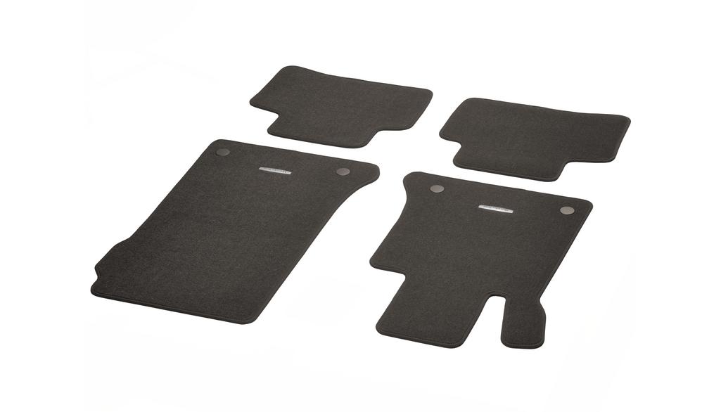 CLASSIC veloursmatten, set, 4-delig, GLK, mokka bruin, A20468059008Q94 CLASSIC veloursmatten, set, 4-delig, GLK, mokka bruin, A20468059008Q94
