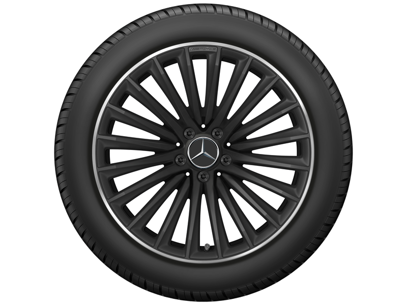 AMG multi-spoke wheel, 48.3 cm (19-inch), SL, 285/40 R19/, black matt, A23240120007X71