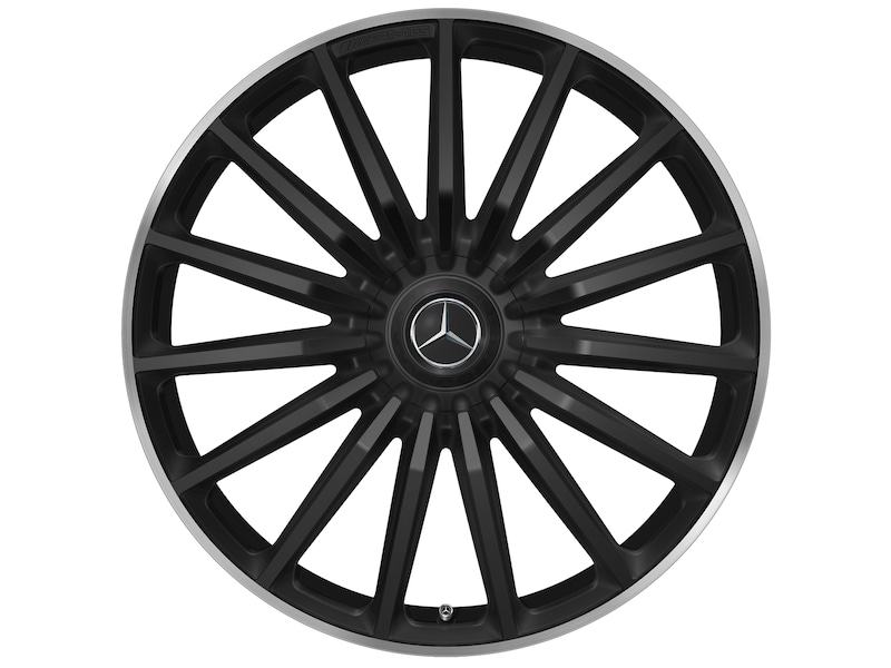 AMG multi-spoke wheel, black matt, Michelin, Pilot Alpin 5 SUV MO1, 325/40 R22 114V XL, winter, Q440301510920