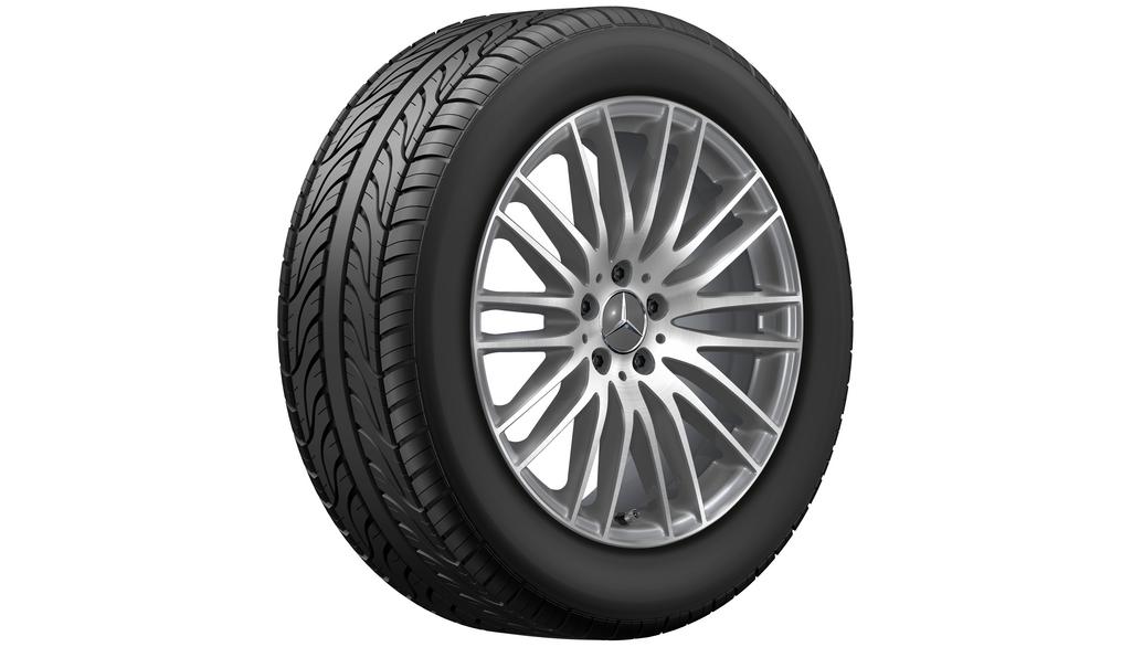 Multi-spoke wheel, 48.3 cm (19-inch), high-sheen, GLC, 235/55 R19/, tremolit-metallic, A25440149007X44