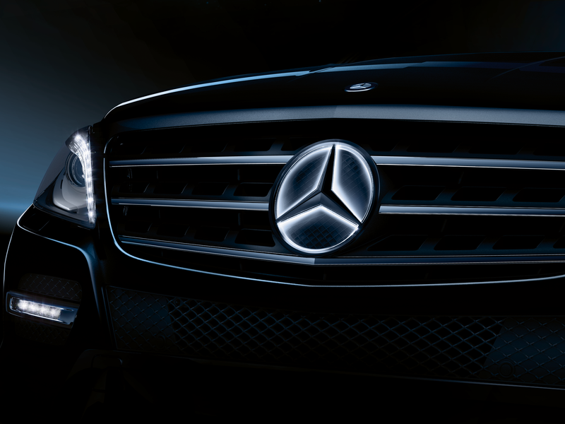 Mercedes Stern beleuchtet, Steuergerät, permanent Beleuchtung, (u.a. CLA/ GL-GLS/ GLE), schwarz, A1669004810
