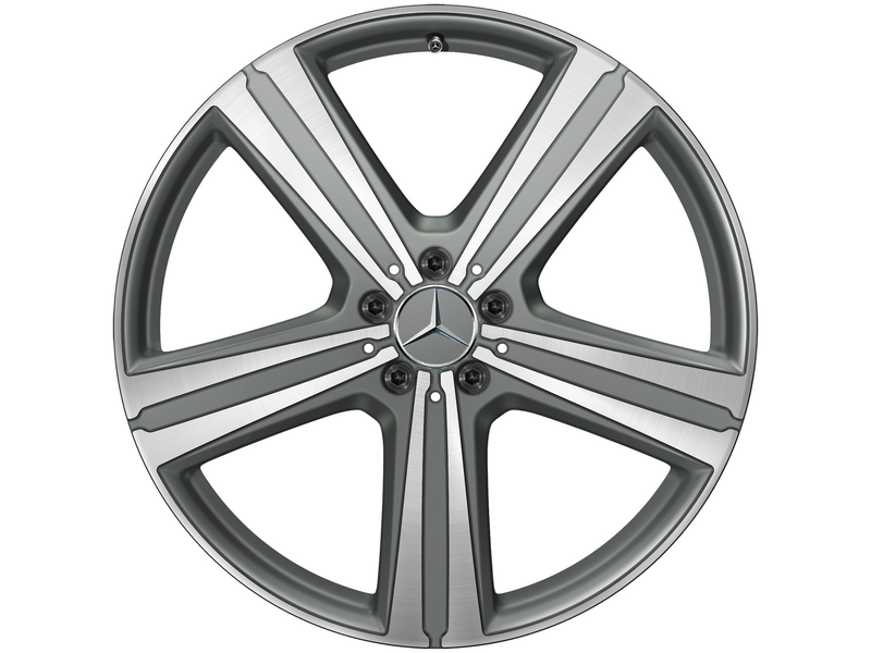 5-spoke wheel gray Himalaya matt gloss turned, Pirelli, P-Zero (PZ4) MO, 315/40 R21 111Y, summer, Q440651710370