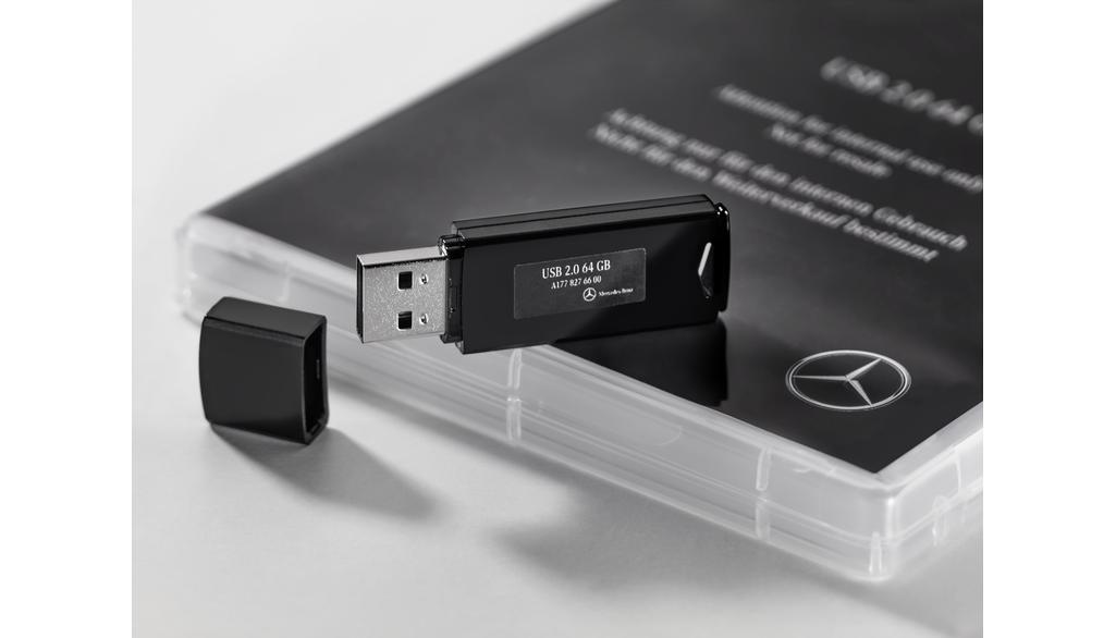 Händler USB-Stick 64 GB, leer, für COMAND Karten-Updates, (u.a. S-Klasse/ GLC/ CLA), A1778276600 Händler USB-Stick 64 GB, leer, für COMAND Karten-Updates, (u.a. S-Klasse/ GLC/ CLA), A1778276600