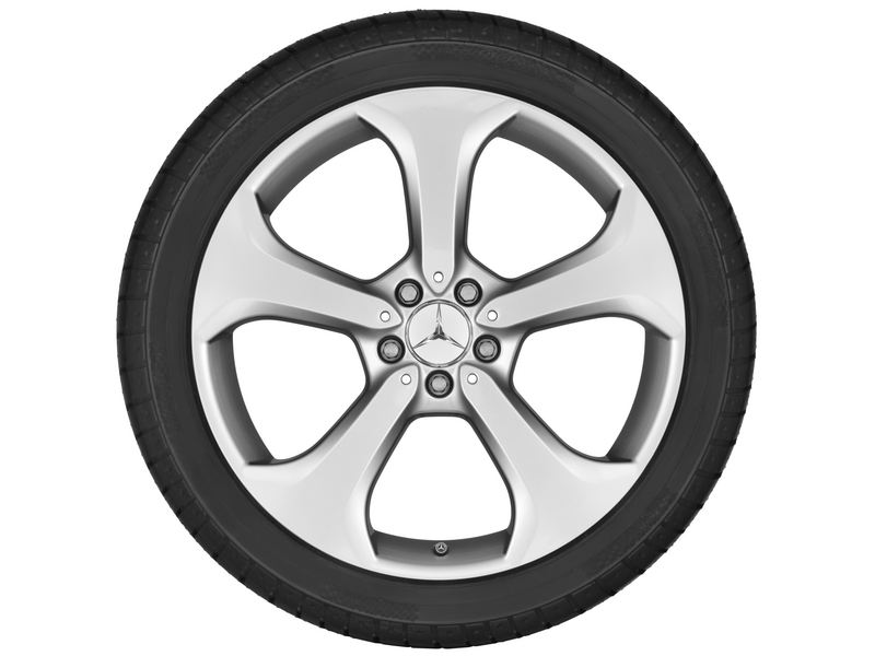 5-Speichen-Rad, 50,8 cm (20 Zoll), GLK, 235/45 R20/, vanadiumsilber, A20440105007X45