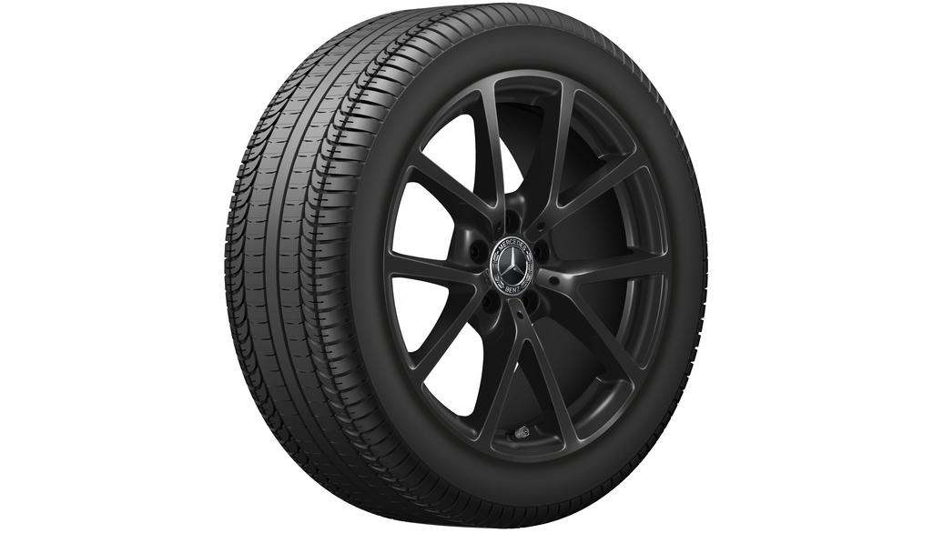 Cerchio a 10 razze, 45,7 cm (18 pollici), 245/45 R18/, nero, A23640103007X43 Cerchio a 10 razze, 45,7 cm (18 pollici), 245/45 R18/, nero, A23640103007X43