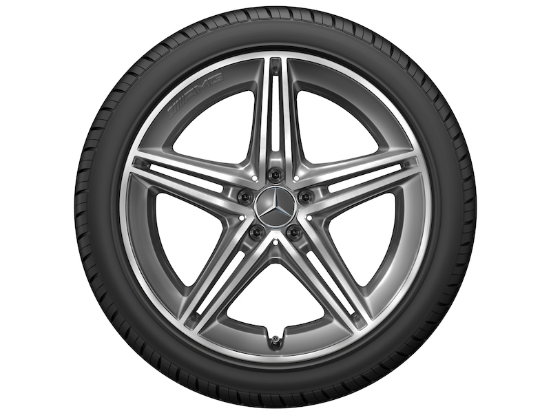 AMG 5-twin-spoke wheel, tantalum gray, Michelin, Pilot Alpin 5 MO1, 295/35 R20 105W XL, winter, Q440141513940G1