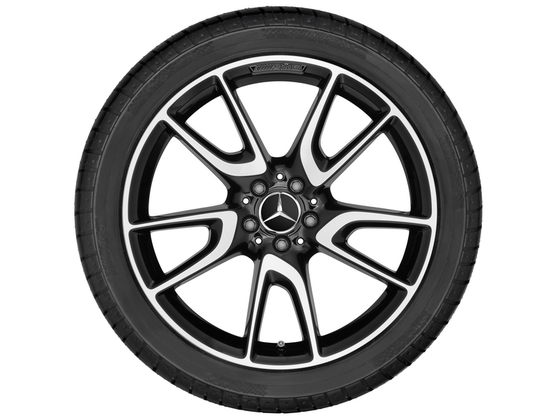 AMG 5-twin-spoke wheel, 50.8 cm (20-inch), high-sheen, E-Class, 275/30 R20/, black, A21340125007X23