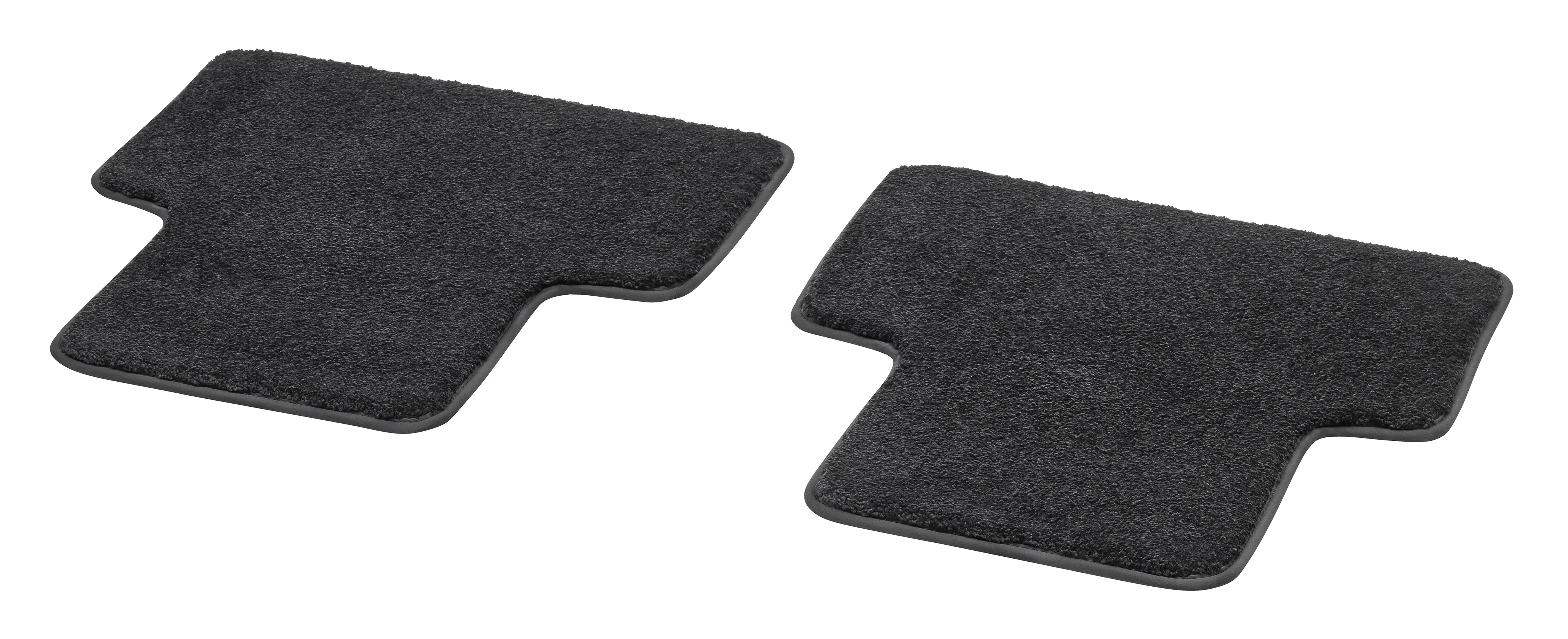 Veloursmatten EXCLUSIV, Satz mit Kardantunnelmatte, 3-teilig, LL/RL, schwarz, Einfassung schwarz, A17868095009K26 Veloursmatten EXCLUSIV, Satz mit Kardantunnelmatte, 3-teilig, LL/RL, schwarz, Einfassung schwarz, A17868095009K26