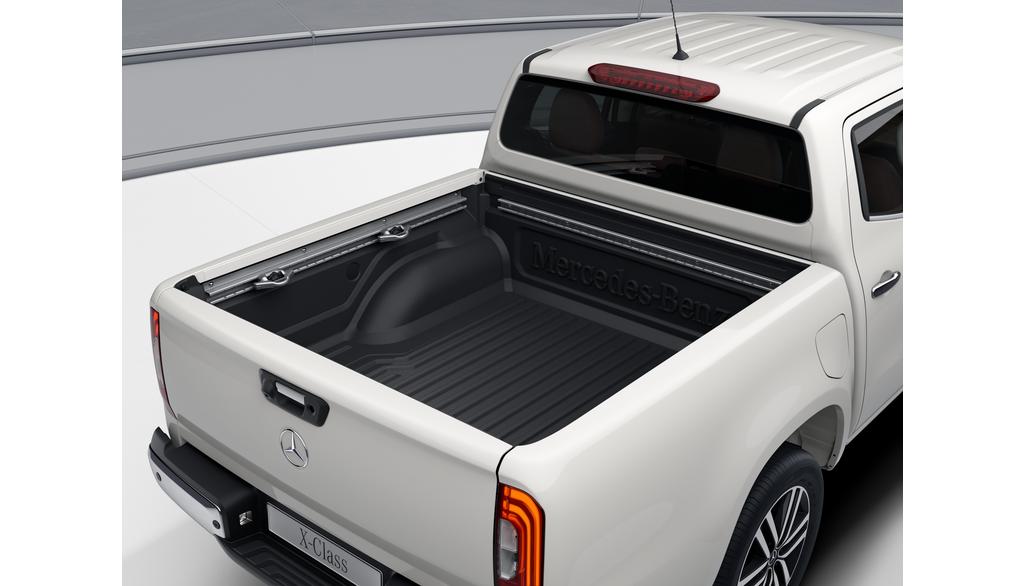 Cargo bed trim, cargo bed trim, X-Class, black, A4708510400 Cargo bed trim, cargo bed trim, X-Class, black, A4708510400