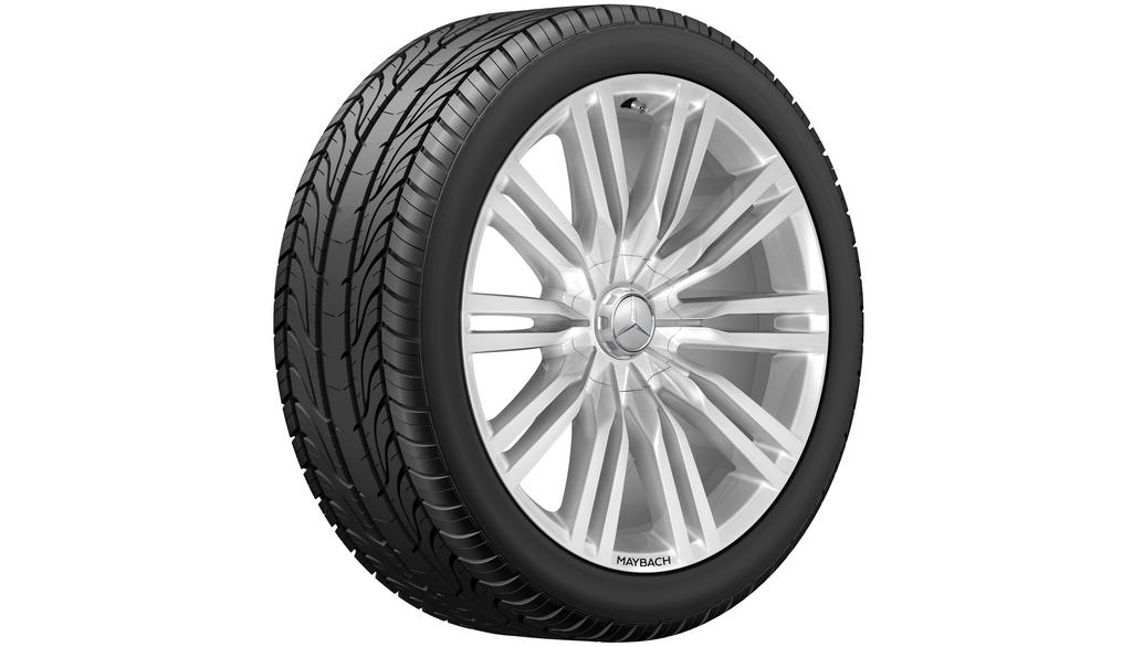 Cerchio a 10 doppie razze, 50,8 cm (20 pollici), lucido, Classe S, 285/35 R20/, nero, A22340141009Y73