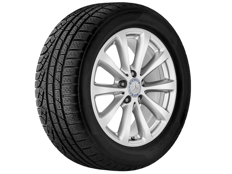 10-Speichen-Rad Vanadiumsilber, Continental, WinterContact TS 850 P MOE, 225/55 R17 97H, Winter, Q4405411100600J2022