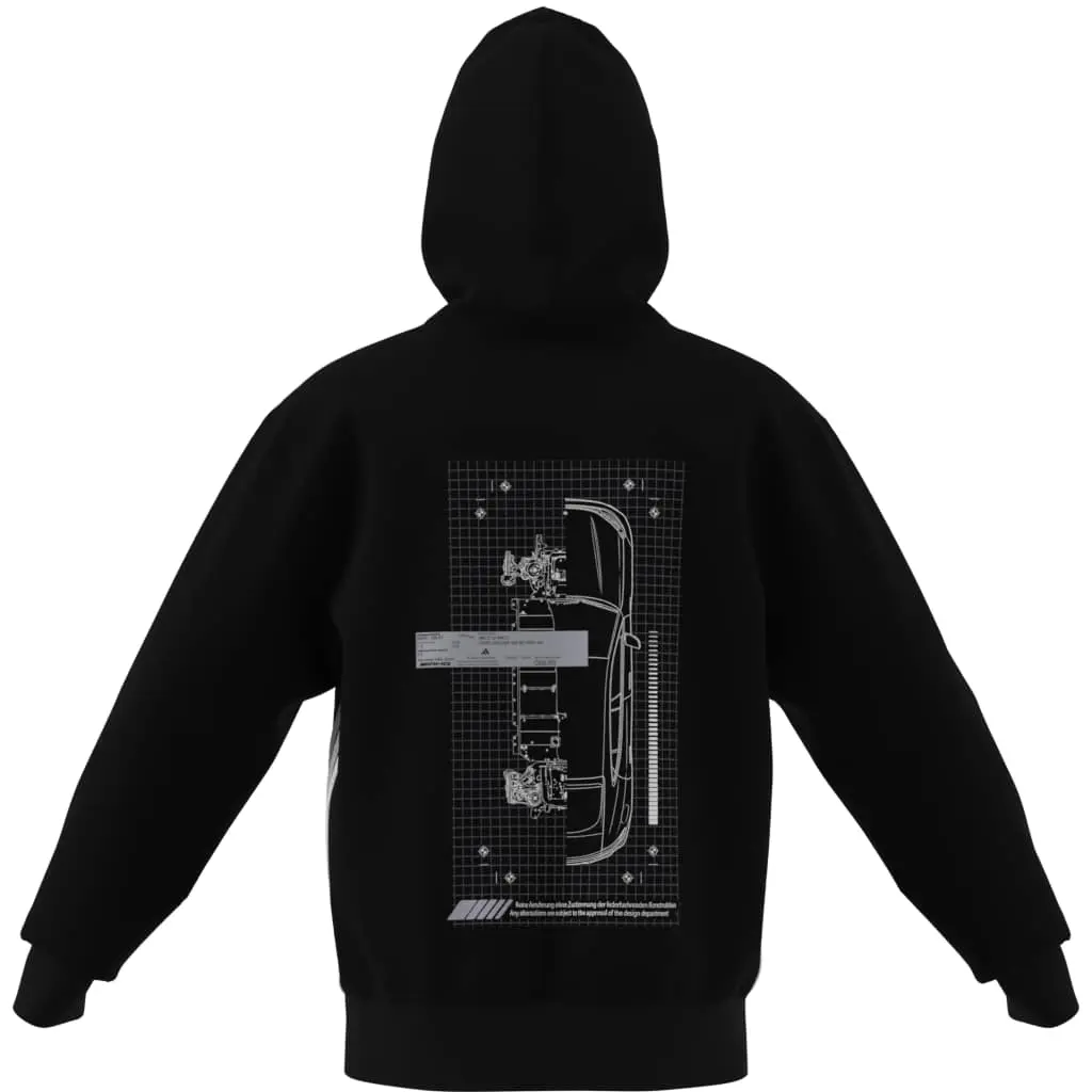 AMG Sweathoody Unisex, schwarz, XS, B67960258