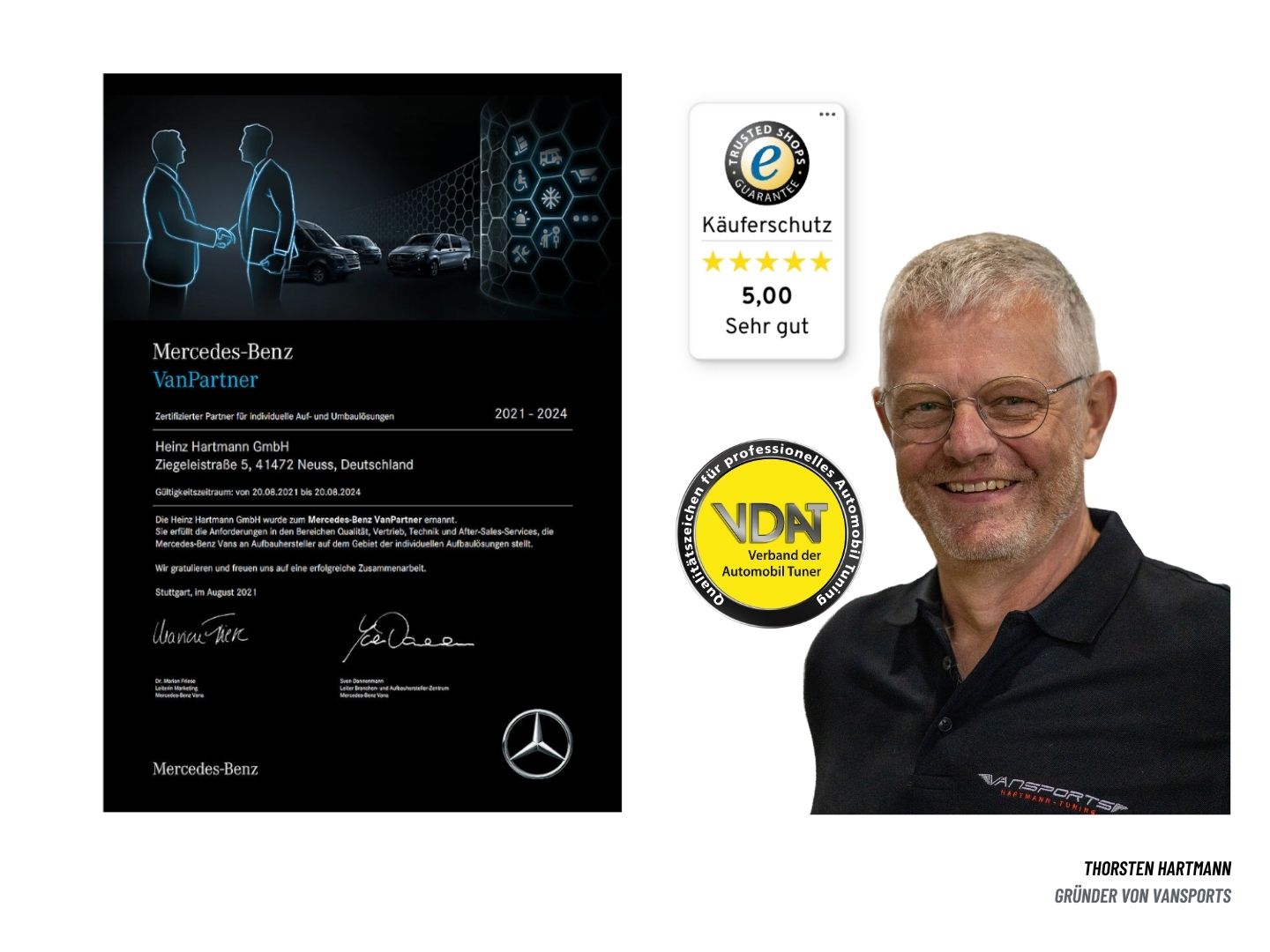 Diffusor-Heckmittelteil für Mercedes-Benz Vito/ V-Klasse 447 (ab Facelift 2024), VS-4478850142D