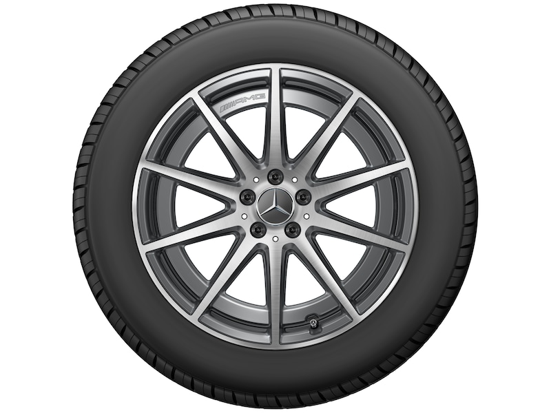 AMG 10-spoke wheel tantalum gray, Continental, WinterContact TS 860 S MO1, 255/45 R20 105V XL, Winter, Q440141113810