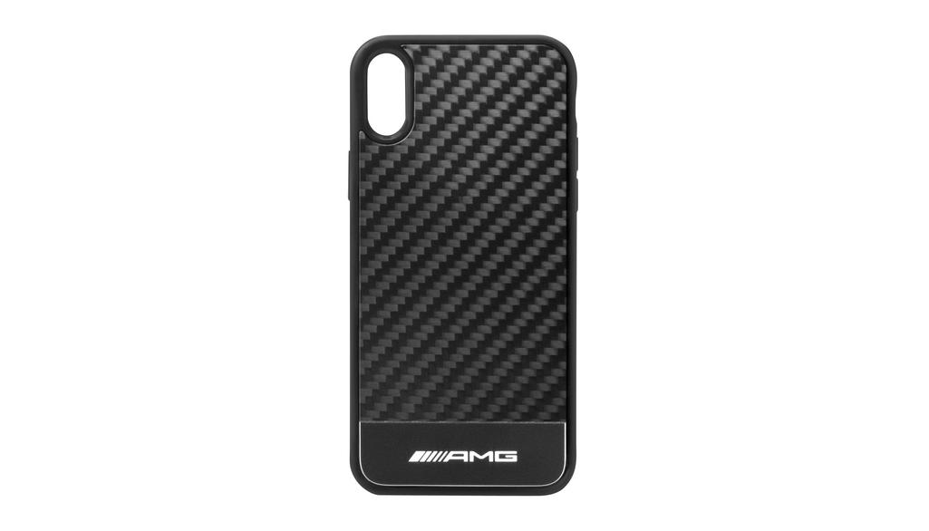 AMG Hülle für iPhone® XR, carbon / schwarz, B66956003
