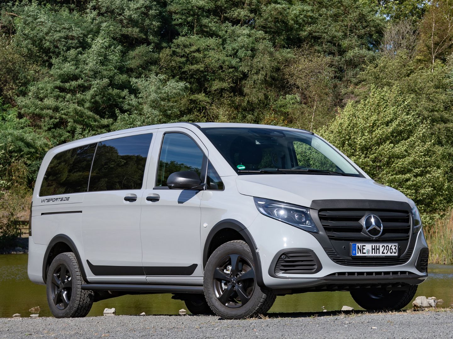 Spatbordbevestigingen voor Mercedes-Benz Vito/ V-Klasse 447 (vanaf facelift 2024), VS-447886013D