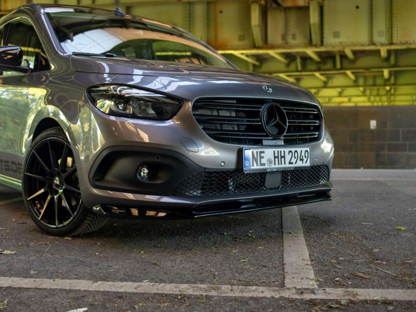 CP Stream front spoiler lip for Citan 420, VS-'420886012
