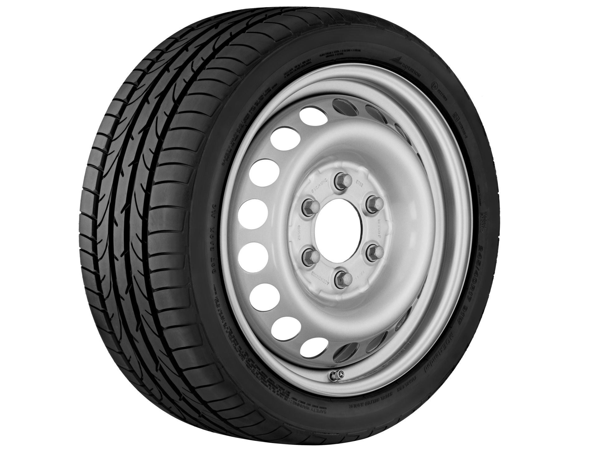 Stahl-Rad Silber, Hankook, Vantra LT, 195/75 R16 107/105R C, Sommer, Q4402631100000J2022
