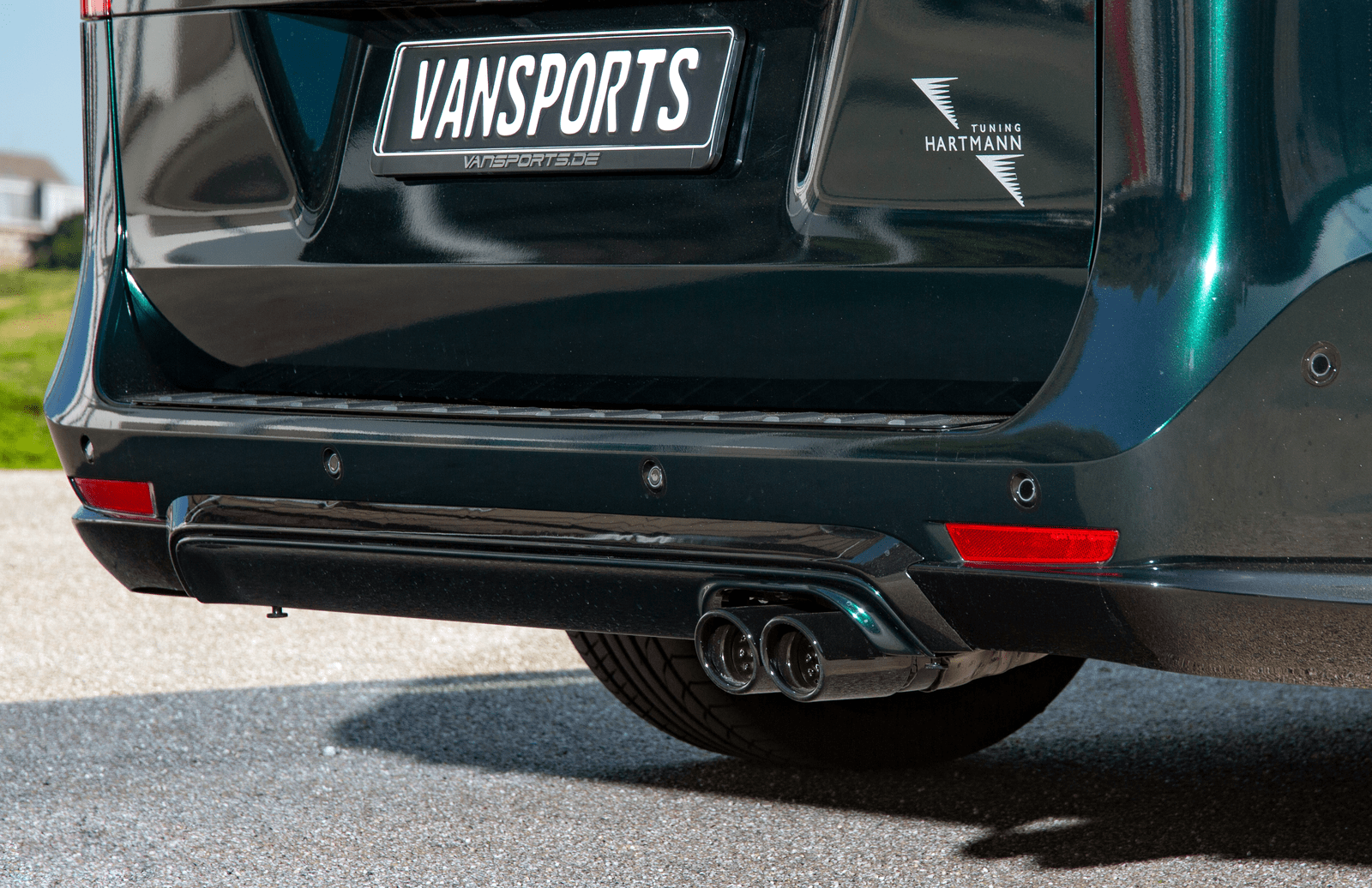 Sport-Doppelendrohr für Vito/V-Klasse 447