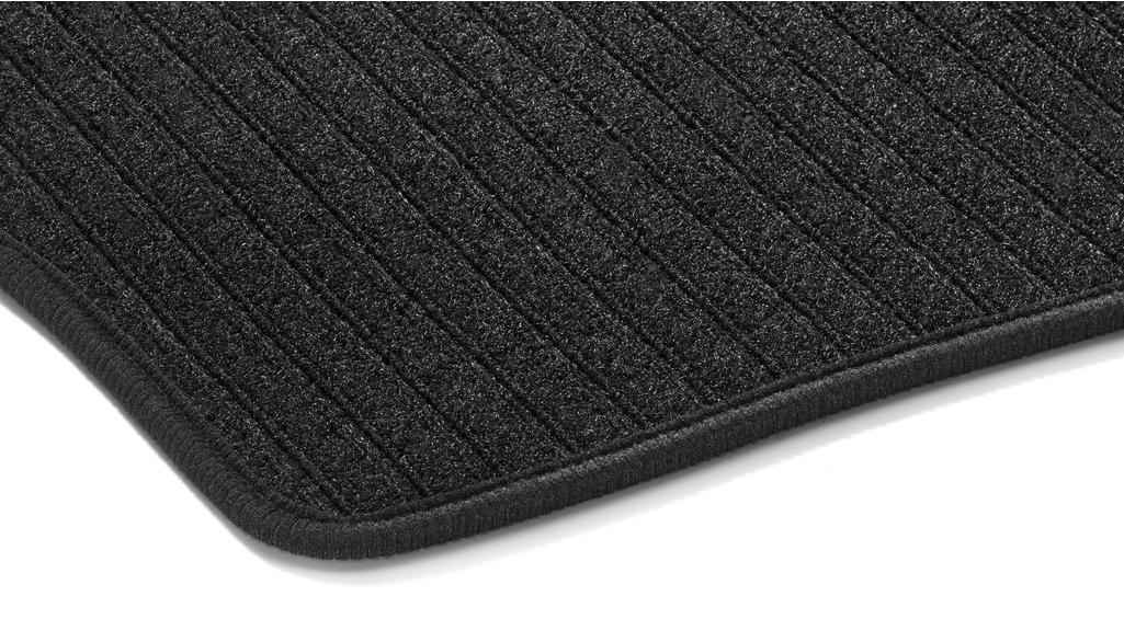 Rep mats CLASSIC, rear, 2-piece, CLE, black, A23668061009G32