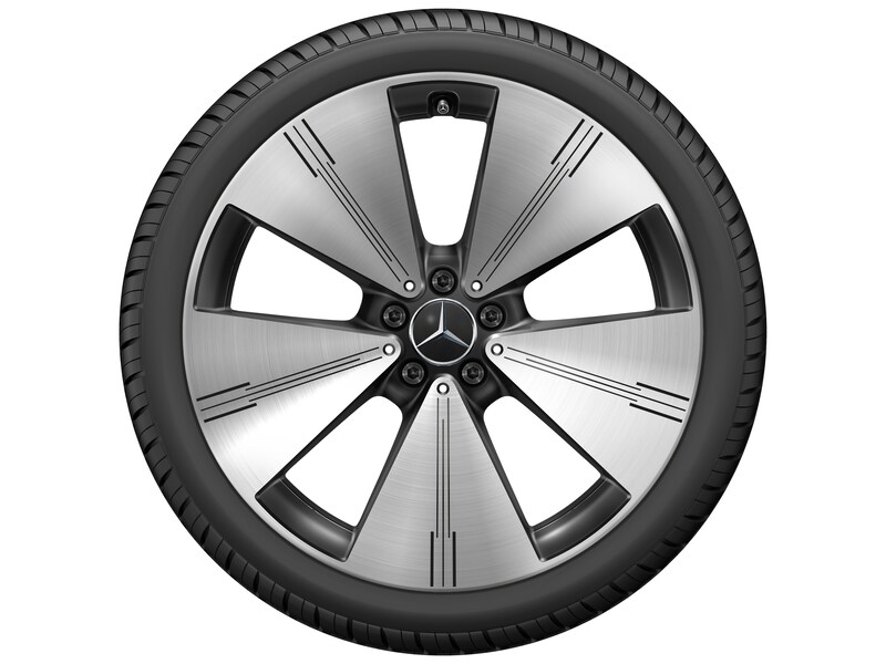 5-gaats velg, zwart, Bridgestone, Blizzak LM005 MOE-S, 265/40 R21 105H XL, winter, Q440541910340G22021