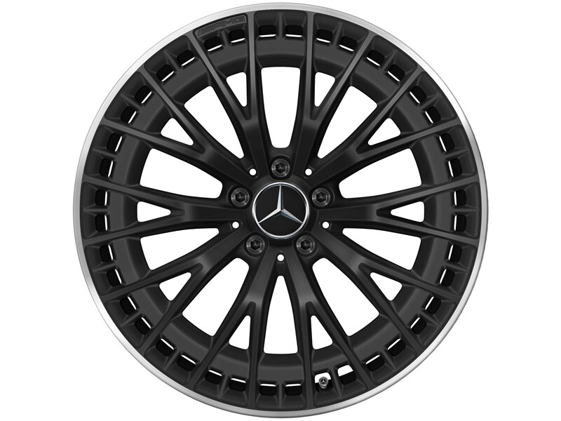 AMG Leichtmetallrad, im Y-Speichen-Design, 50,8 cm (20 Zoll), Felgenhorn glanzgedreht, CLE, 295/30 R20/, schwarz matt, A23640130007X71