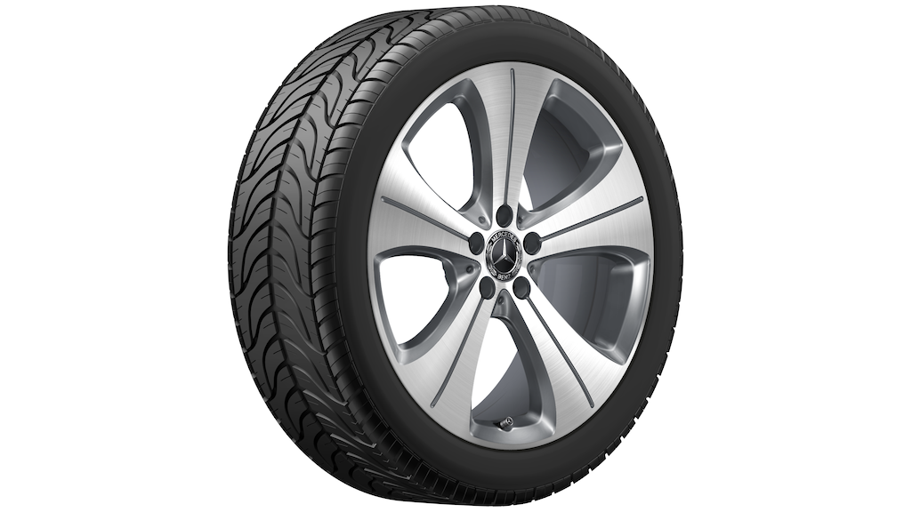 5-Loch-Rad Glanzgedreht Tremolit-metallic, Bridgestone, Blizzak LM001 MO, 235/45 R20 96H, Winter, Q440141911410G12021