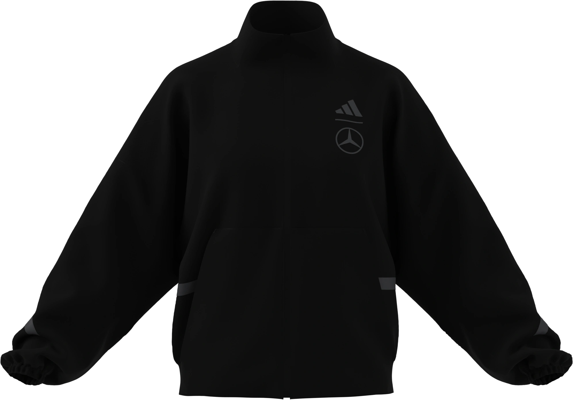 Sweatjacke Unisex, schwarz, XS, B67960201