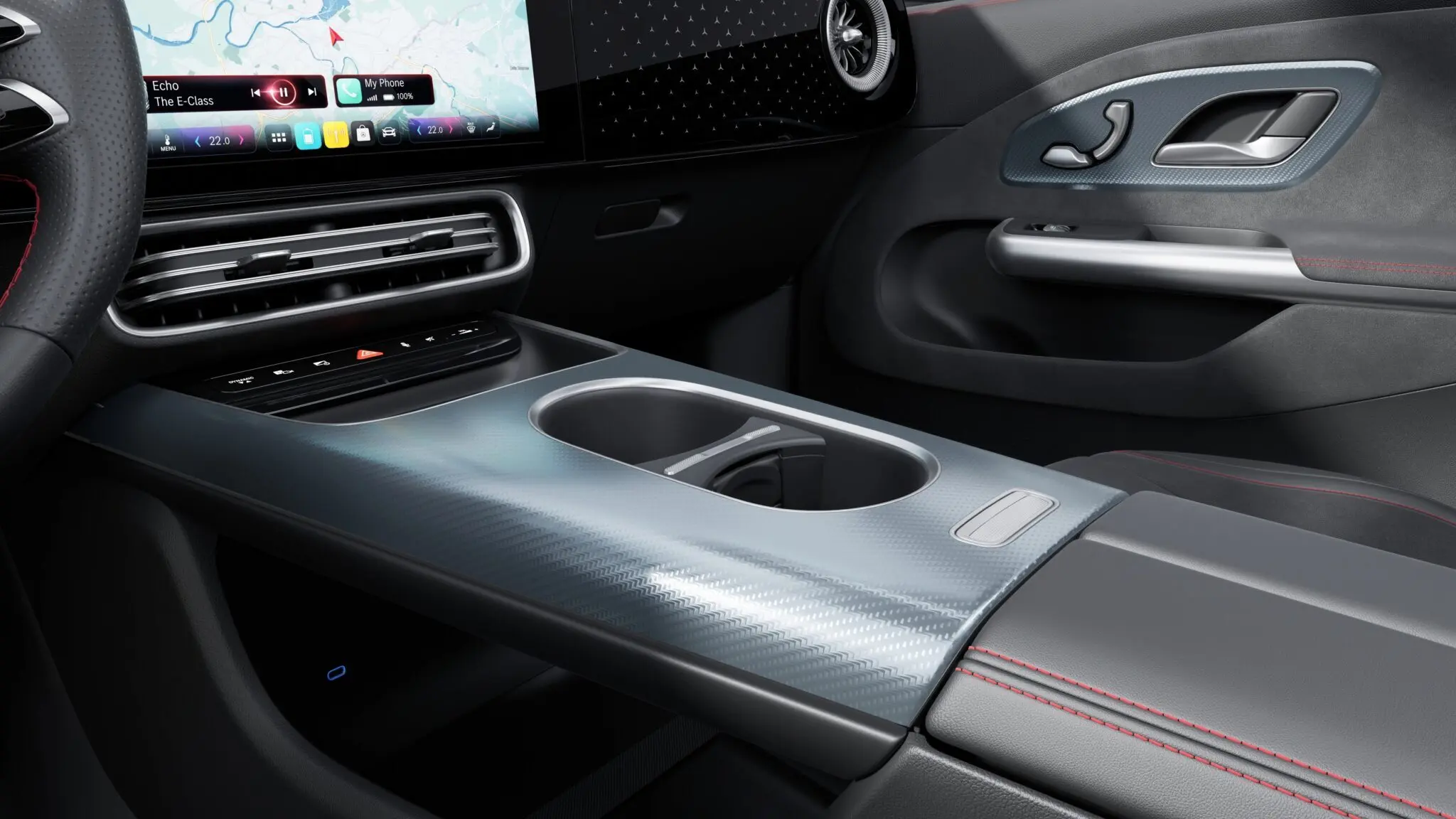 Cup holder, center console, black, plastic, A1788100300 Cup holder, center console, black, plastic, A1788100300