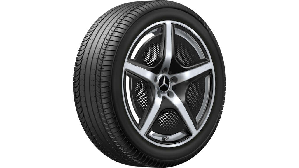 AMG 5-Speichen-Rad Vanadiumsilber AMG 5-Speichen-Rad Vanadiumsilber