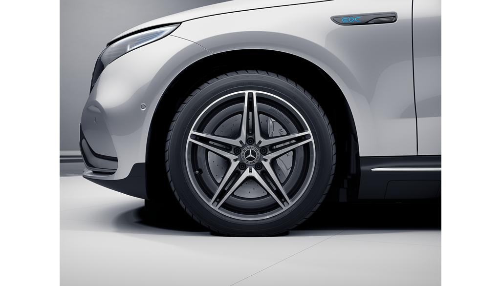 AMG 5-twin-spoke wheel, tantalum gray, polished, Pirelli, Scorpion Winter MO, 235/55 R19 101H, winter, Q440301711890