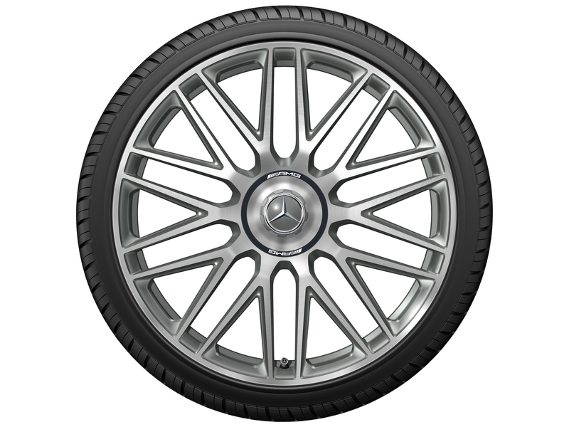 AMG forged wheel in 10-spoke design, 53.3 cm (21-inch), SL, 275/35 R21/, titanium gray, A23240129007X21