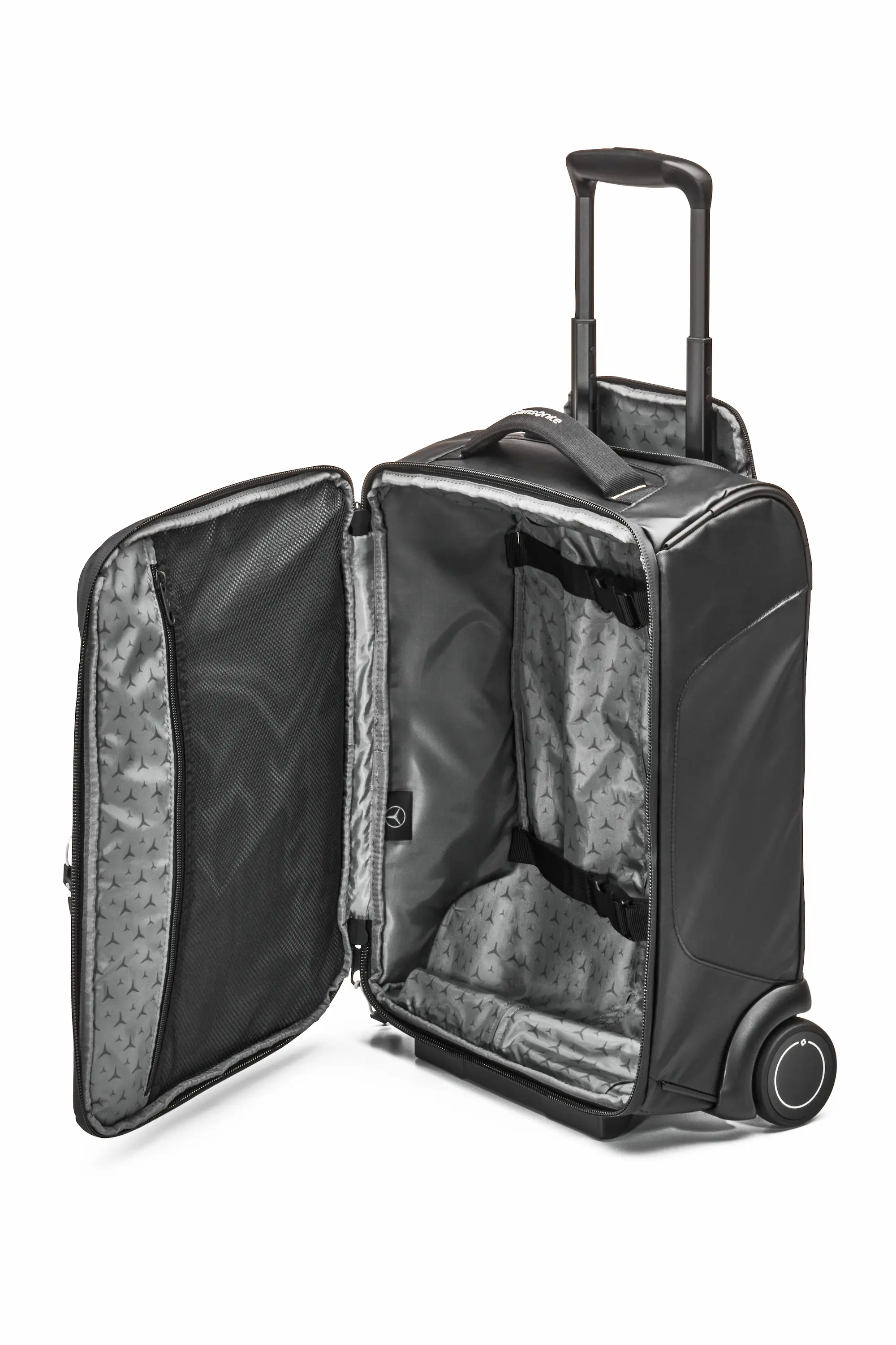 Trolleytasche, schwarz, Polyamid (recycelt) / Polyester, Samsonite, B67960129