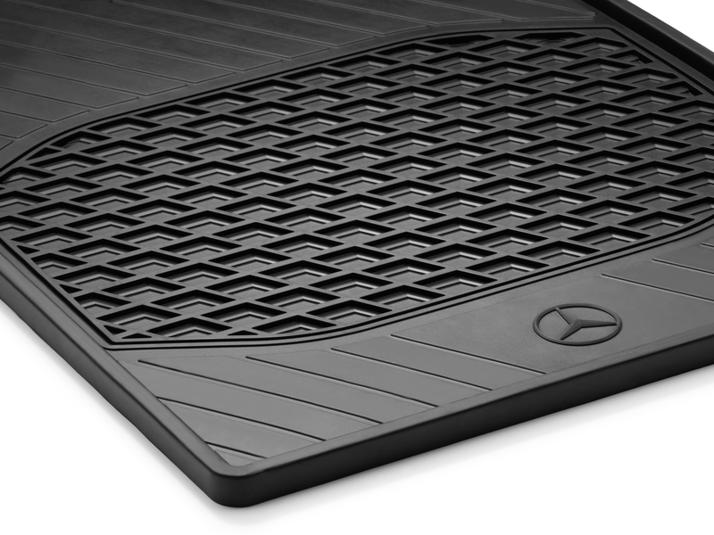 All-weather mats, driver & front passenger mat, 2-piece, Viano/Vito/eVito, black, A6396804748