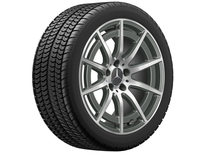 AMG 10-spoke wheel, tantalum gray, Pirelli, P Zero Winter MO1, 235/50 R19 99V, winter, Q440301712050