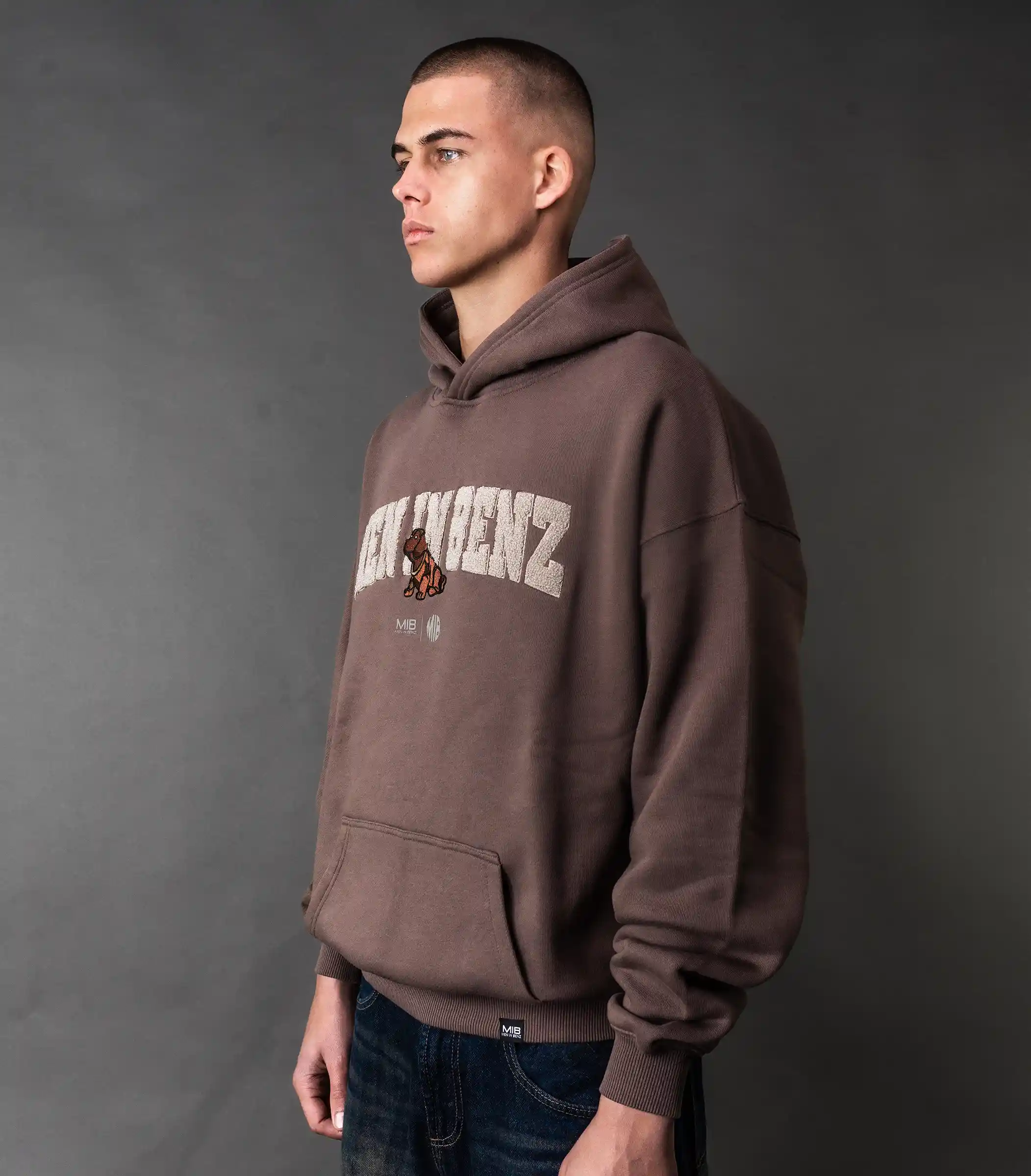 MIB Essential Hoodie (brown), brown, MIB03001J-1XL009