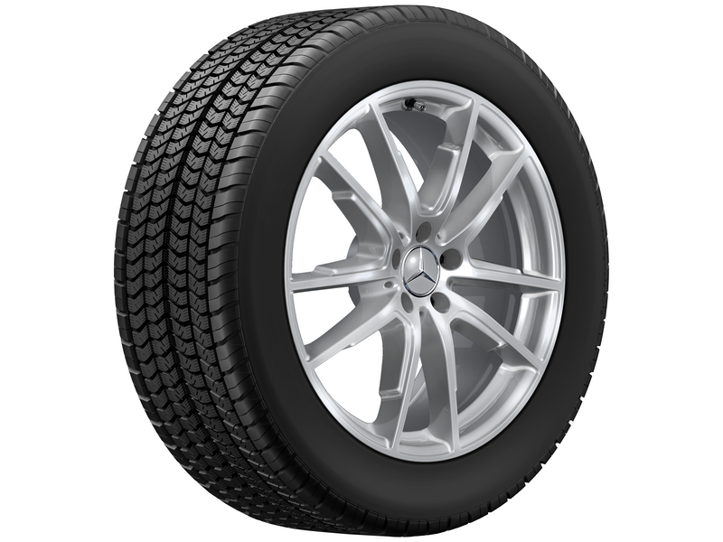 5-twin-spoke wheel, vanadium silver, Pirelli, Scorpion Winter MO, 265/50 R20 111H XL, winter, Q440301712740