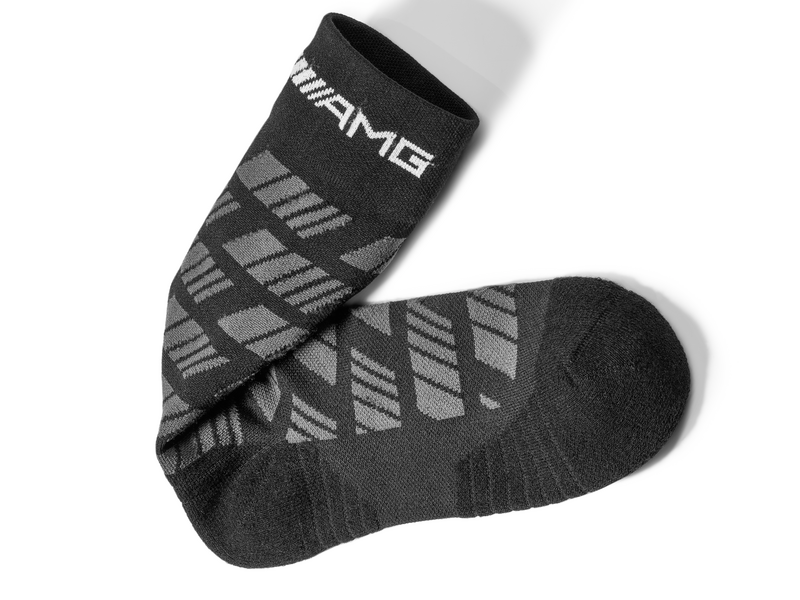 AMG socks, anthracite / black, B66959665