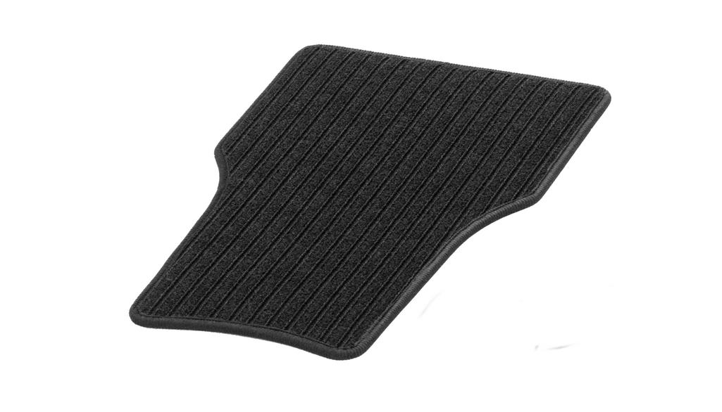 Rep mats, center mat, for double front passenger seat, 1-piece, without H00, Vito/eVito, black, A4476808800