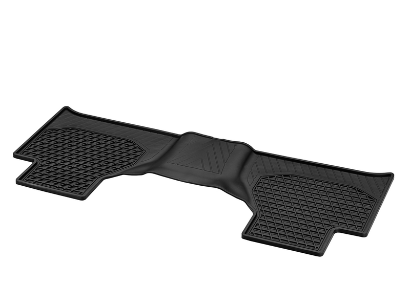 All-weather mats rear, 1-piece, X-Class, black, A47068017009G33