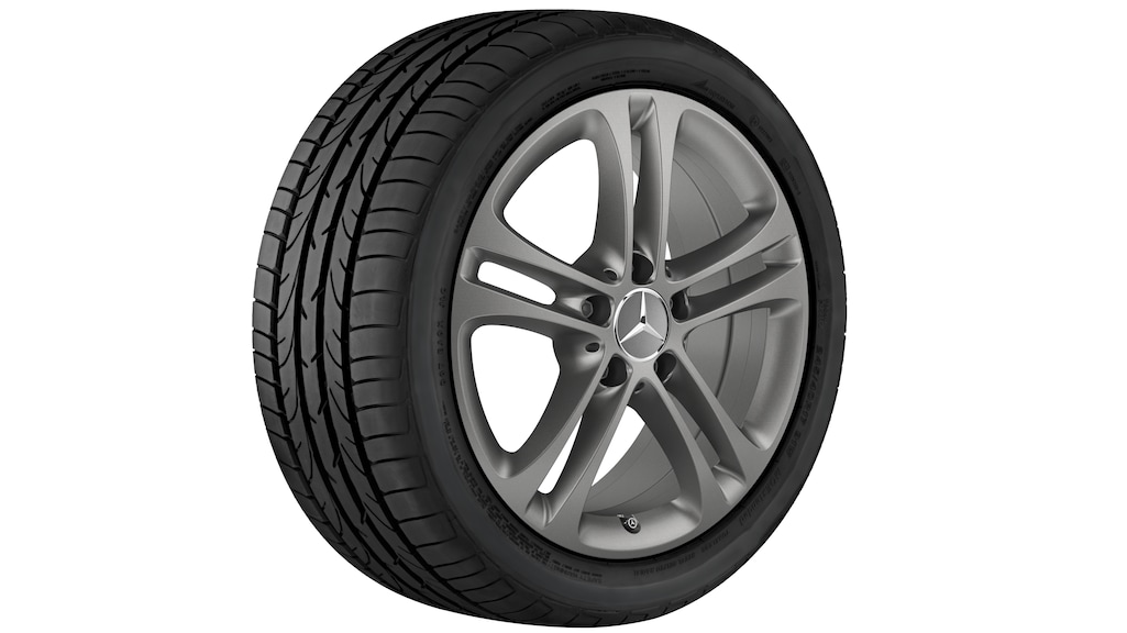 5-dubbelspaaks velg, CLA/B-Klasse/A-Klasse, Continental, WinterContact TS 850 P MO, 205/55 R17/91H, Winter, Q440141110010 5-dubbelspaaks velg, CLA/B-Klasse/A-Klasse, Continental, WinterContact TS 850 P MO, 205/55 R17/91H, Winter, Q440141110010