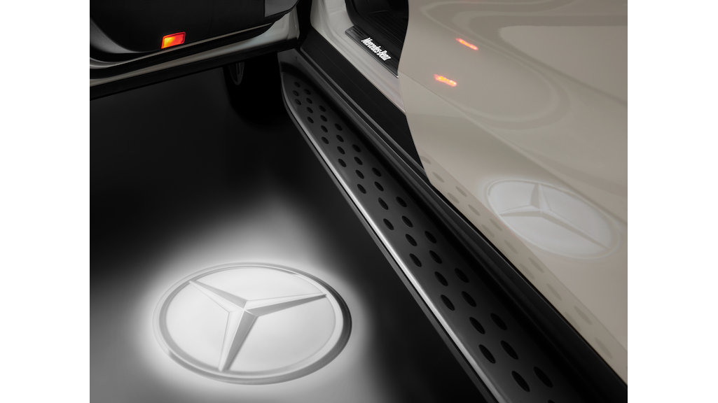 Proiettore logo a LED, Mercedes Stella, Classe S, A2228200507 Proiettore logo a LED, Mercedes Stella, Classe S, A2228200507