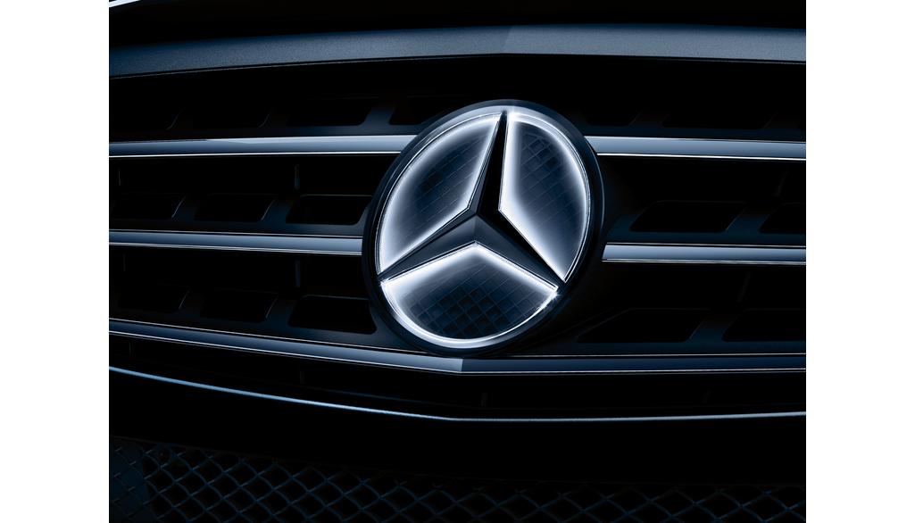 Mercedes Stern beleuchtet, Dekorteil, E-Klasse/ CLS, chrom, A2188179100 Mercedes Stern beleuchtet, Dekorteil, E-Klasse/ CLS, chrom, A2188179100