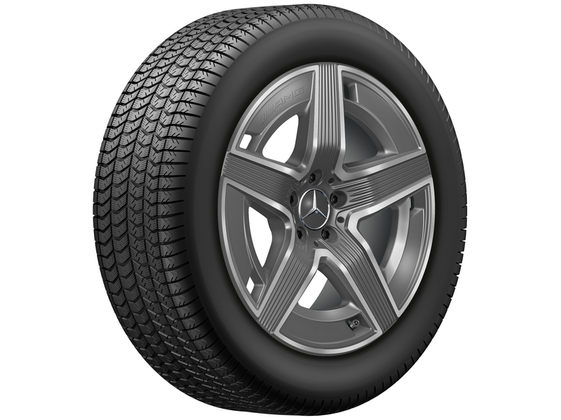 AMG 5-spaaks velg, 48,3 cm (19 inch), hoogglans, GLC, 255/50 R19/, tantal grijs, A25440105007Y51