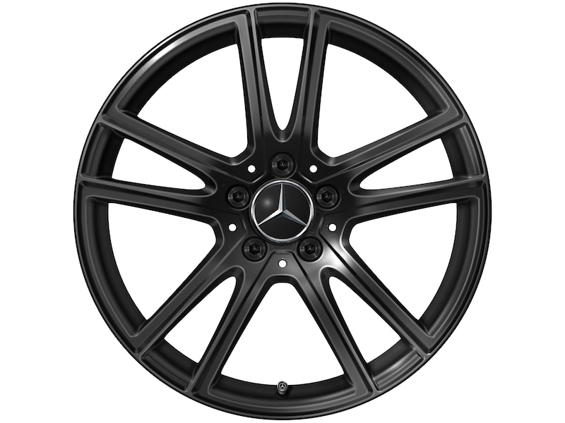 5-Doppelspeichen-Rad Schwarz, Continental, WinterContact TS 860 S MO, 225/55 R18 102H XL, Winter, Q440141113560