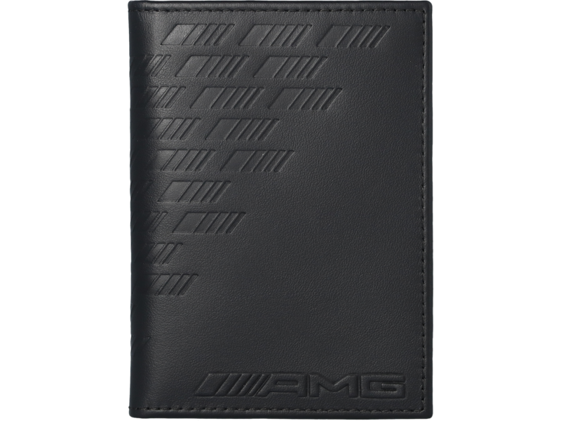 AMG vehicle registration document wallet, black, B66959657